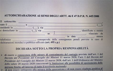 Benefici dell'Autocertificazione
