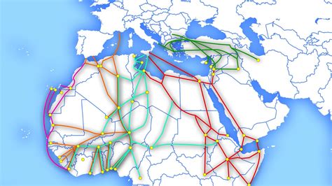 Mappa delle rotte migratorie della Caretta caretta nel Mediterraneo