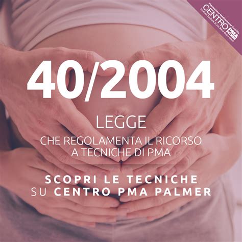 Diagramma che illustra le tappe della legge 40/2004 sulla PMA in Italia