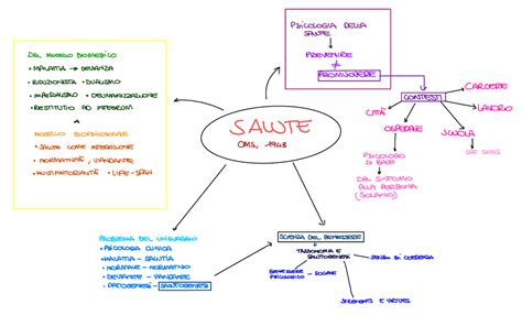 mappa concettuale sulla salute perinatale