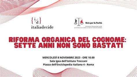 Decisione sulla scelta del cognome