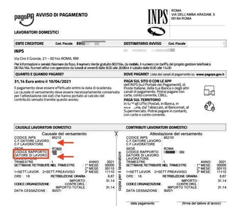 Flusso e-mens e pagamento INPS