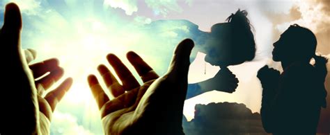 Illustrazione del concetto di intercessione, rappresentando il legame ideale tra la supplica terrena e la risposta divina.