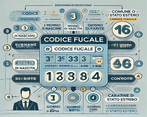 Struttura del Codice Fiscale Italiano