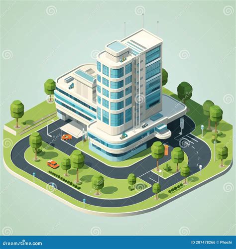 Struttura ospedaliera moderna