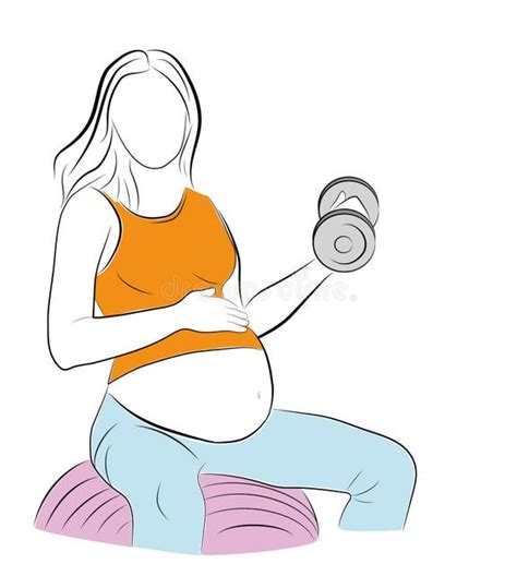 Donna incinta che fa ginnastica dolce in acqua
