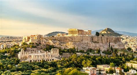 Vista dell'Acropoli di Atene