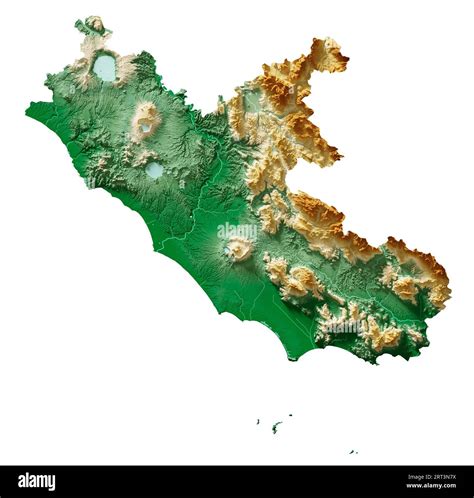 Mappa della regione dell'Ogliastra con Tortolì evidenziato
