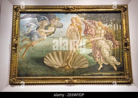 Sandro Botticelli, La Nascita di Venere, Galleria degli Uffizi