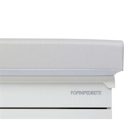 Dettaglio del materassino idrorepellente del fasciatoio Foppapedretti