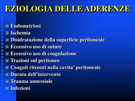 schema dell'endometrio e delle possibili aderenze intrauterine