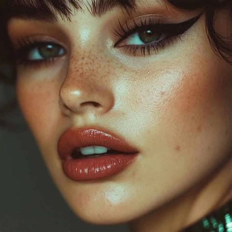 Mummia con trucco occhi scuri