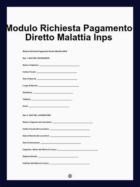 Pagamento diretto INPS
