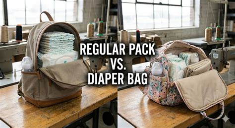 Pros and cons of diaper bags vs. backpacks