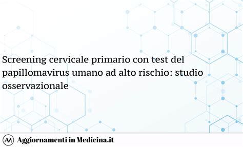 Screening cervicale