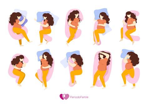 Donna incinta che cerca di dormire