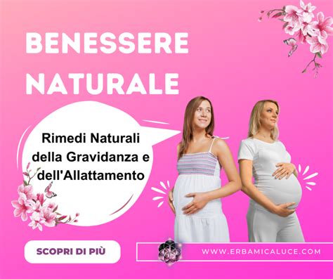 schema infografico sui rimedi naturali sicuri in gravidanza