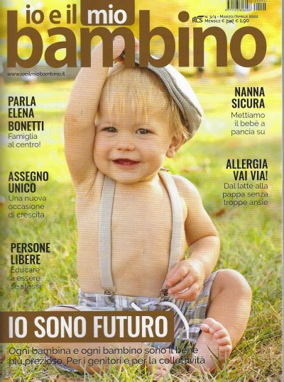 Copertina rivista Io e il mio bambino