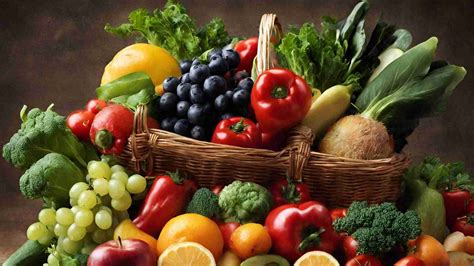 Frutta e verdura fresca e salutare