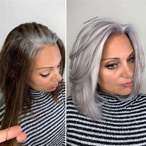 capelli bianchi e colorati