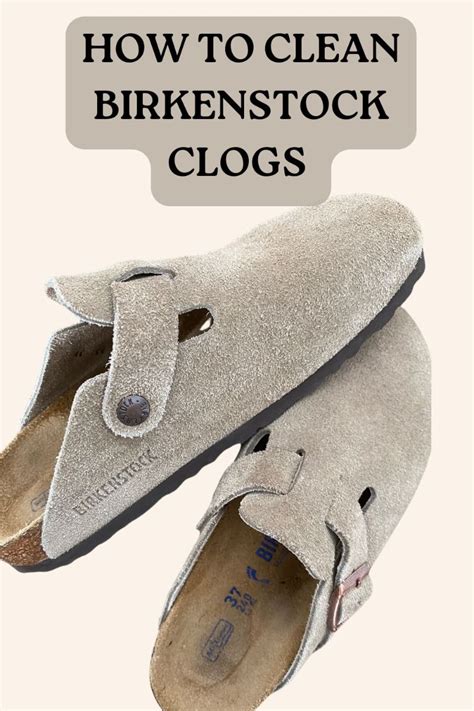 Birkenstock cleaning guide