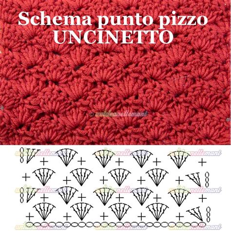 Schema dettagliato dei punti all'uncinetto per la salopette