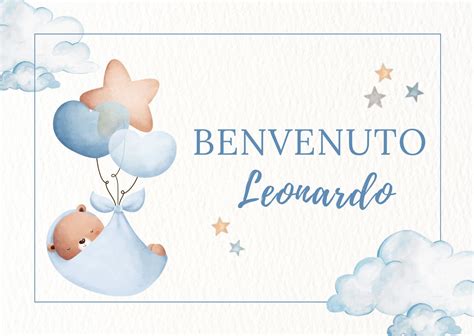 Biglietto di annuncio nascita con piedini di bambino