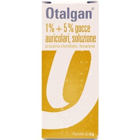 Otalgan gocce auricolari e confezione