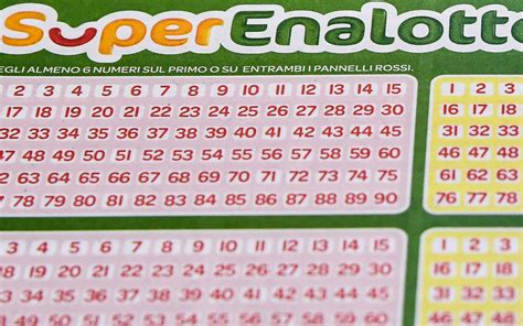 Biglietto del Lotto vincente