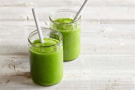 Smoothie verde con cetrioli