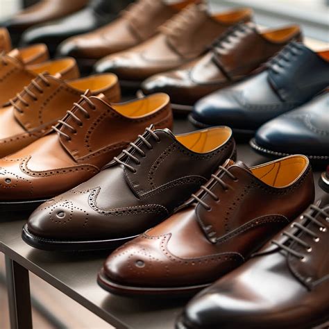 Confronto tra diversi tipi di scarpe maschili classiche