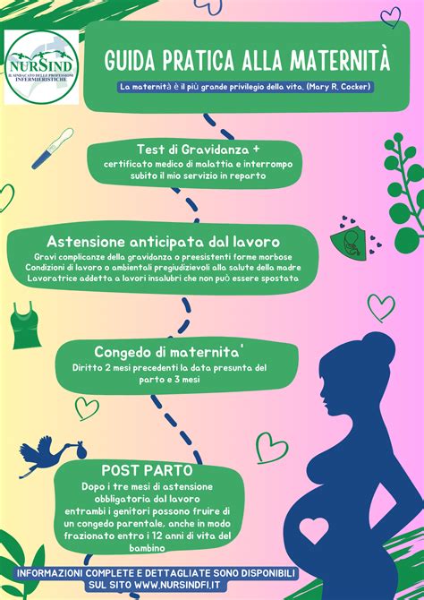grafica informativa sui servizi di assistenza alla maternità
