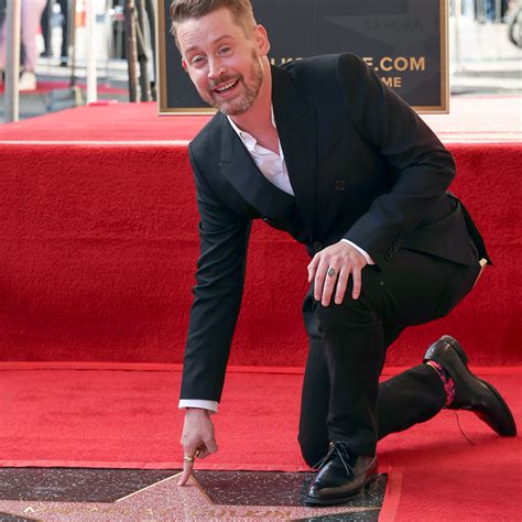 Macaulay Culkin alla cerimonia per la sua stella sulla Walk of Fame di Hollywood