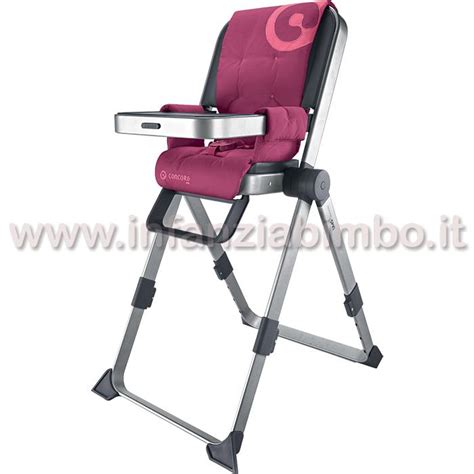 Seggiolone compatto piegato