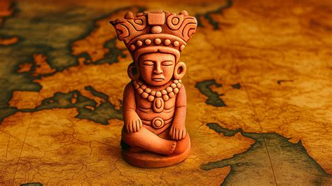 Illustrazione di un'antica civiltà Maya con figure femminili incinte.