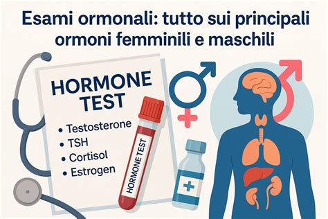 illustrazione dei principali esami ginecologici e ormonali