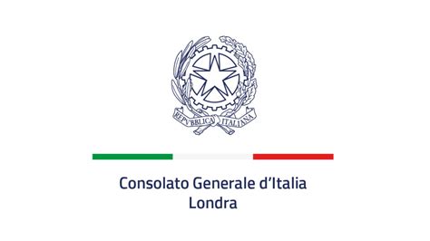 Logo Consolato Italiano a Londra