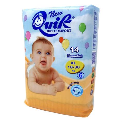 Pannolini Quik confezione e prodotto
