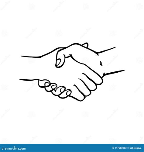 Simbolo stilizzato di due mani che si stringono in segno di riconciliazione