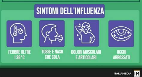 sintomi influenza bambini