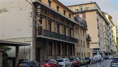 veduta esterna dell'ex hotel Astor a Firenze, luogo della scomparsa