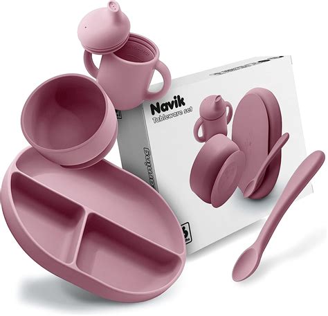 set svezzamento con ciotola e cucchiaio