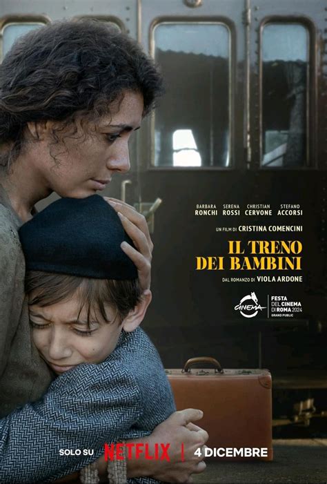 Locandina del film Il treno dei bambini ambientato negli anni del dopoguerra