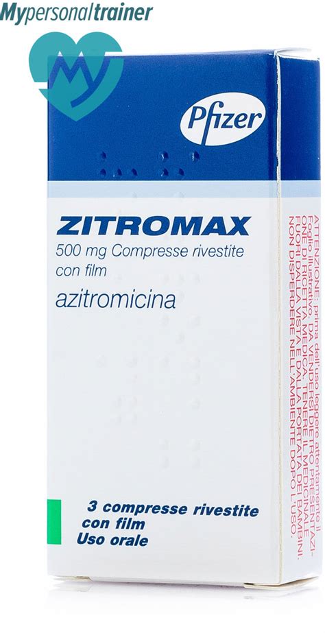 Confezione di Zitromax con foglietto illustrativo