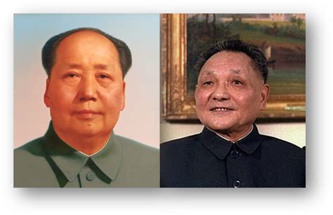 Mao Zedong e Deng Xiaoping