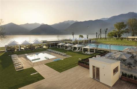 Seven Park Hotel Colico aerial view
