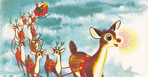 Babbo Natale e Rudolph nella nebbia