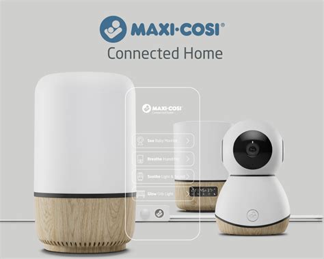 Interfaccia dell'app Maxi-Cosi Connected Home