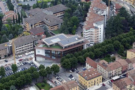 L'ospedale Sacro Cuore di Negrar visto dall'alto