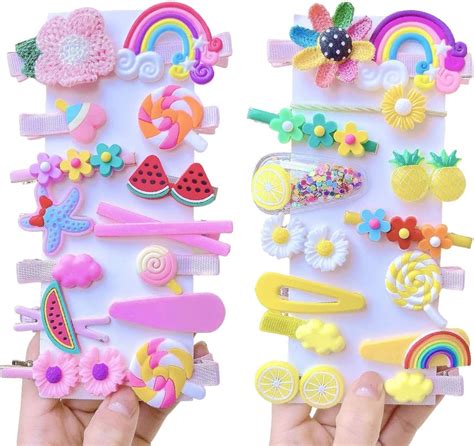 Vari tipi di fermagli per capelli per bambina